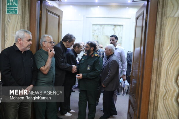 مراسم اولین سالگرد شهادت سردار شهید محمد باقری