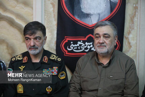 مراسم اولین سالگرد شهادت سردار شهید محمد باقری
