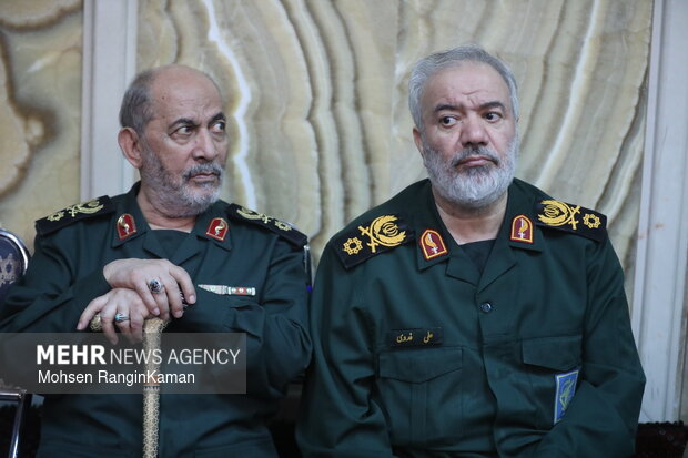 مراسم اولین سالگرد شهادت سردار شهید محمد باقری