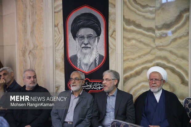 مراسم اولین سالگرد شهادت سردار شهید محمد باقری