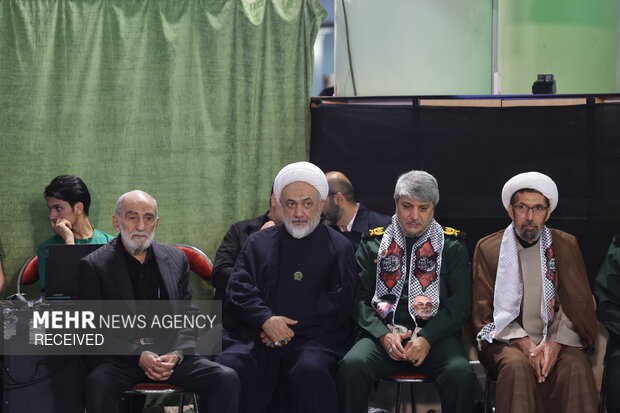 مراسم اولین سالگرد سردار شهید حسین سلامی