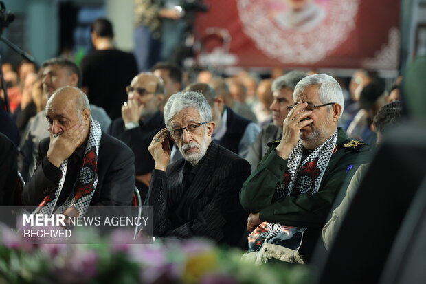 مراسم اولین سالگرد سردار شهید حسین سلامی