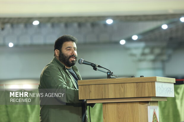 مراسم اولین سالگرد سردار شهید حسین سلامی