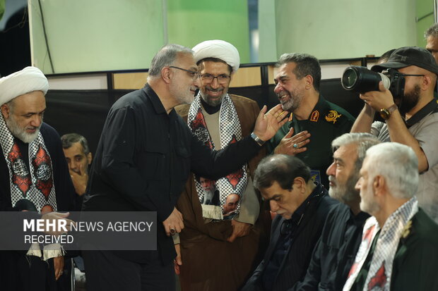 مراسم اولین سالگرد سردار شهید حسین سلامی