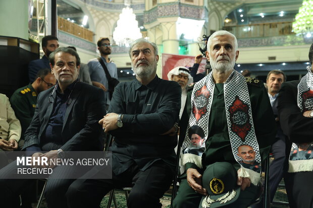 مراسم اولین سالگرد سردار شهید حسین سلامی
