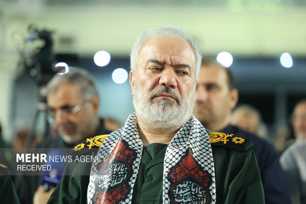 مراسم اولین سالگرد سردار شهید حسین سلامی