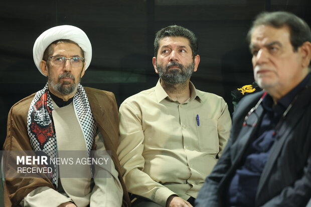 مراسم اولین سالگرد سردار شهید حسین سلامی