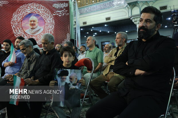 مراسم اولین سالگرد سردار شهید حسین سلامی