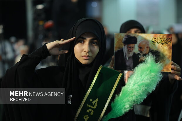 مراسم اولین سالگرد سردار شهید حسین سلامی