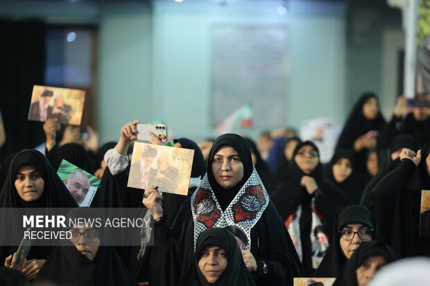 مراسم اولین سالگرد سردار شهید حسین سلامی