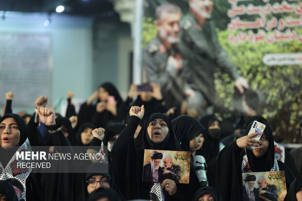 مراسم اولین سالگرد سردار شهید حسین سلامی