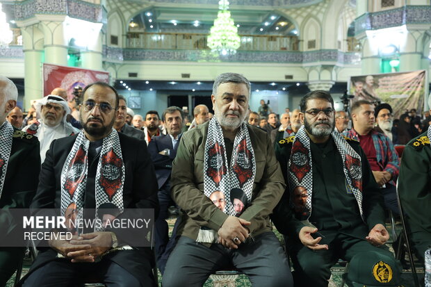 مراسم اولین سالگرد سردار شهید حسین سلامی