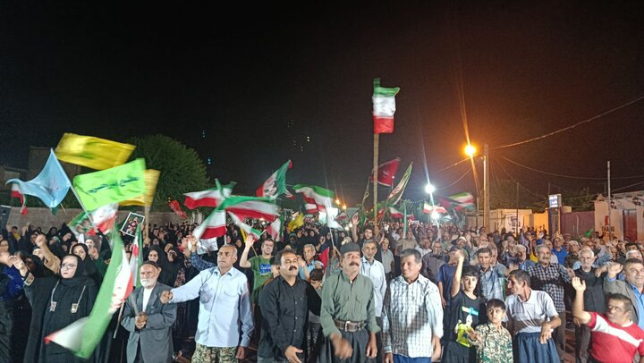 موج حضور گرگانی‌ها در حمایت از ایران اسلامی