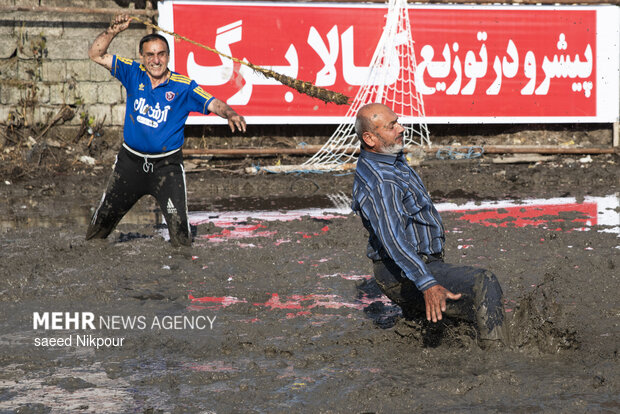جشنواره بازی‌های بومی و محلی خشکبیجار استان گیلان