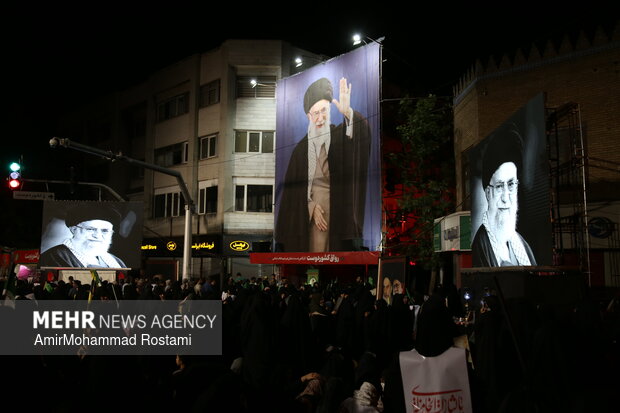 بیعت کفن پوشان ورامینی با آرمان‌های قائد شهید