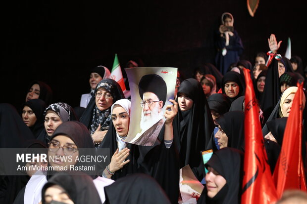 بیعت کفن پوشان ورامینی با آرمان‌های قائد شهید