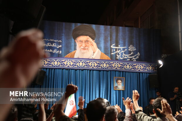 بیعت کفن پوشان ورامینی با آرمان‌های قائد شهید