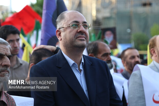 بیعت کفن پوشان ورامینی با آرمان‌های قائد شهید