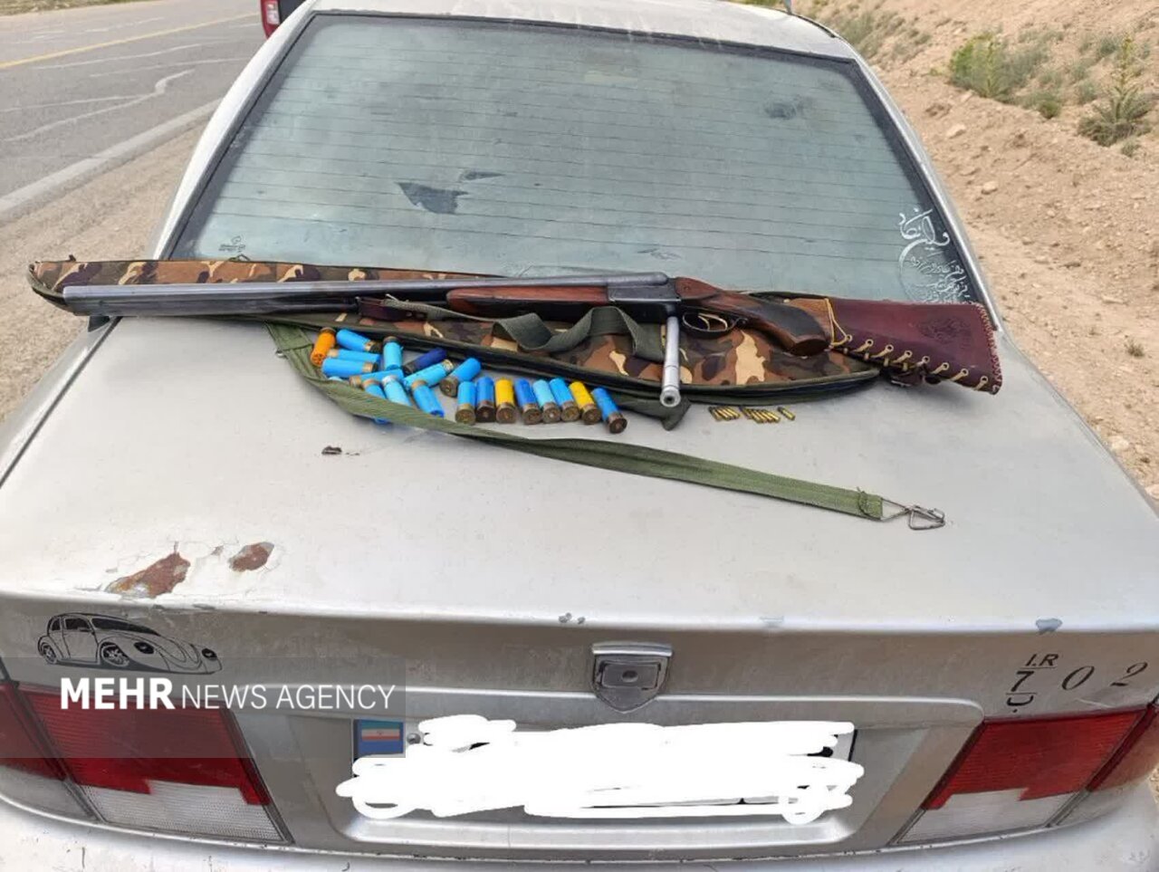 تير،سلاح،ساچمه،فشنگ،زني،ماموران