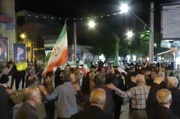 اجتماع شبانه هریسی‌ها در شب صد و چهارم بیعت با رهبری
