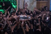 آئین سنتی «طشت گذاری» در مسجد جامع اردبیل