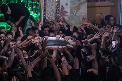 آئین سنتی «طشت گذاری» در مسجد جامع اردبیل