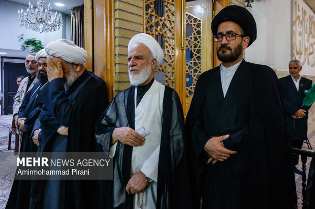 سالگرد شهدای جنگ ۱۲ روزه و بزرگداشت مرحوم آیت‌الله فیاض قم