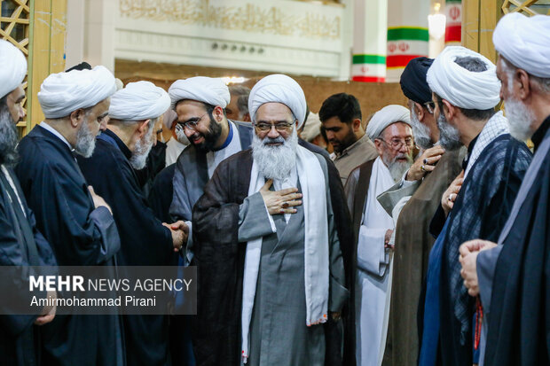 سالگرد شهدای جنگ ۱۲ روزه و بزرگداشت مرحوم آیت‌الله فیاض قم