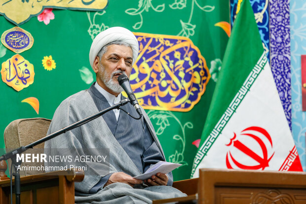سالگرد شهدای جنگ ۱۲ روزه و بزرگداشت مرحوم آیت‌الله فیاض قم