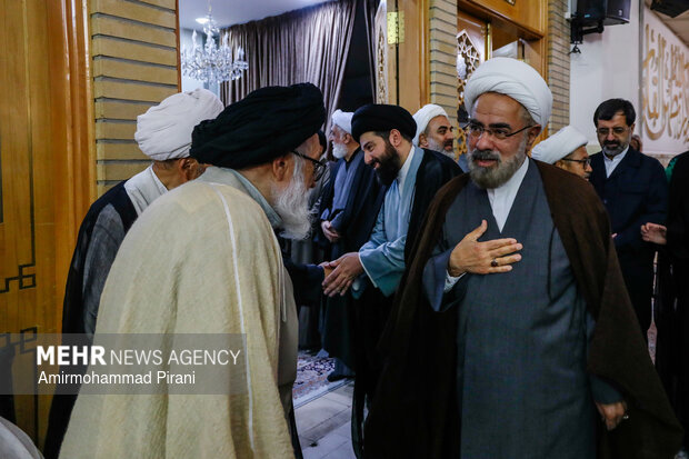 سالگرد شهدای جنگ ۱۲ روزه و بزرگداشت مرحوم آیت‌الله فیاض قم