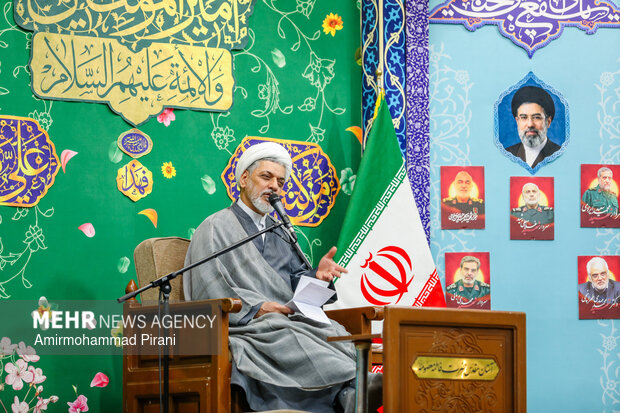 سالگرد شهدای جنگ ۱۲ روزه و بزرگداشت مرحوم آیت‌الله فیاض قم