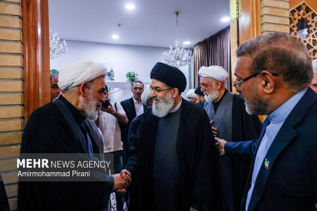 سالگرد شهدای جنگ ۱۲ روزه و بزرگداشت مرحوم آیت‌الله فیاض قم