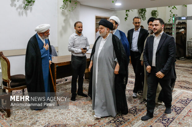 سالگرد شهدای جنگ ۱۲ روزه و بزرگداشت مرحوم آیت‌الله فیاض قم