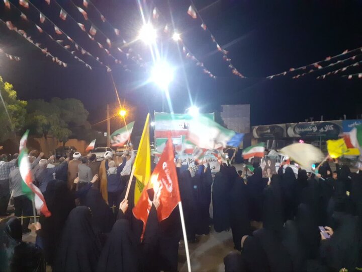 صد و چهارمین اجتماع حماسی مردم آستانه در دفاع از میهن اسلامی