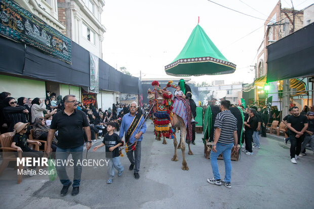 آیین سنتی چاووشی‌خوانی محرم در فیجان اراک