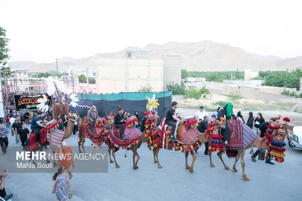 آیین سنتی چاووشی‌خوانی محرم در فیجان اراک