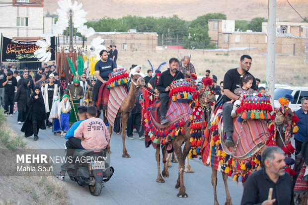 آیین سنتی چاووشی‌خوانی محرم در فیجان اراک