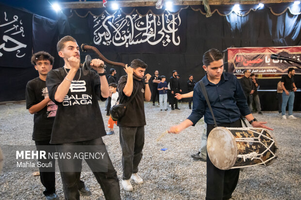 آیین سنتی چاووشی‌خوانی محرم در فیجان اراک