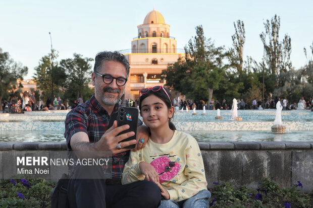 افتتاح عمارت کلاه فرنگی تبریز