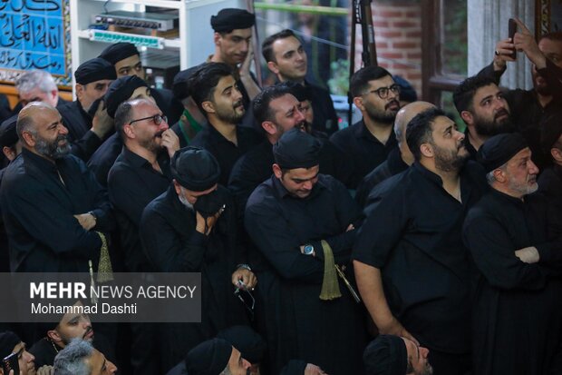 آیین سنتی طشت گذاری مسجد جامع اردبیل
