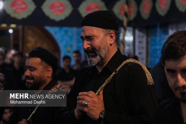 آیین سنتی طشت گذاری مسجد جامع اردبیل