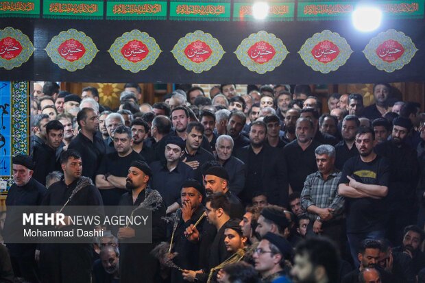 آیین سنتی طشت گذاری مسجد جامع اردبیل