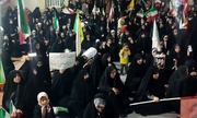بزرگداشت شهدای اقتدار ایران در مهریز