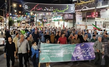 صد و پنجمین حضور حماسی مردم آستانه اشرفیه در میدان