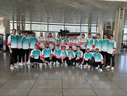 ملی پوشان کاراته ایران عازم مسابقات قهرمانی آسیا شدند