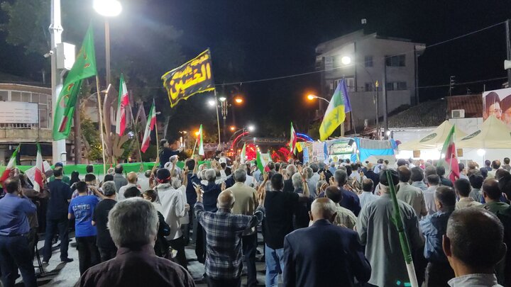 گزارش میدانی خبرنگار مهر از شب صد و پنجم تجمع لنگرودی ها