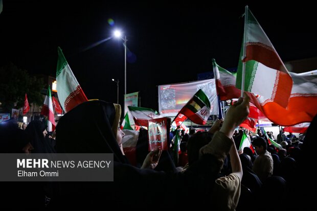 گرامیداشت شهدای جنگ ۱۲ روزه در سنندج