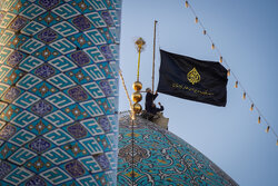 آئین سیاهپوشان حرم مطهر شاهچراغ (ع)