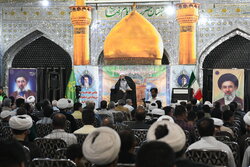 گردهمایی موکبداران شیرازی فعال در جنگ رمضان