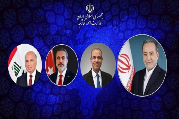 عراقچی کی ترکیہ، عراق اور مصر کے وزرائے خارجہ سے ٹیلیفونک گفتگو